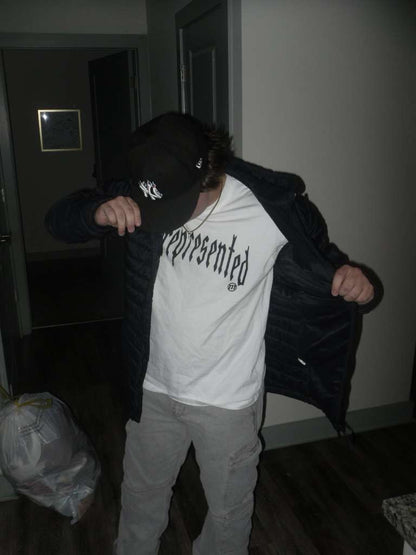 White Oversized Graphic Tee