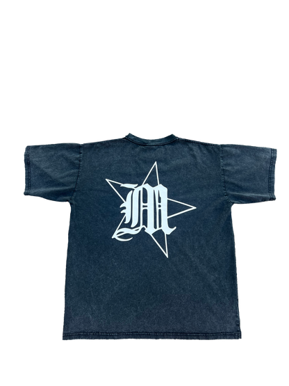 Black Oversized Graphic Tee