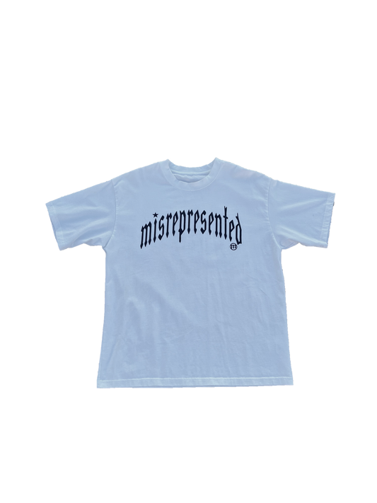 White Oversized Graphic Tee