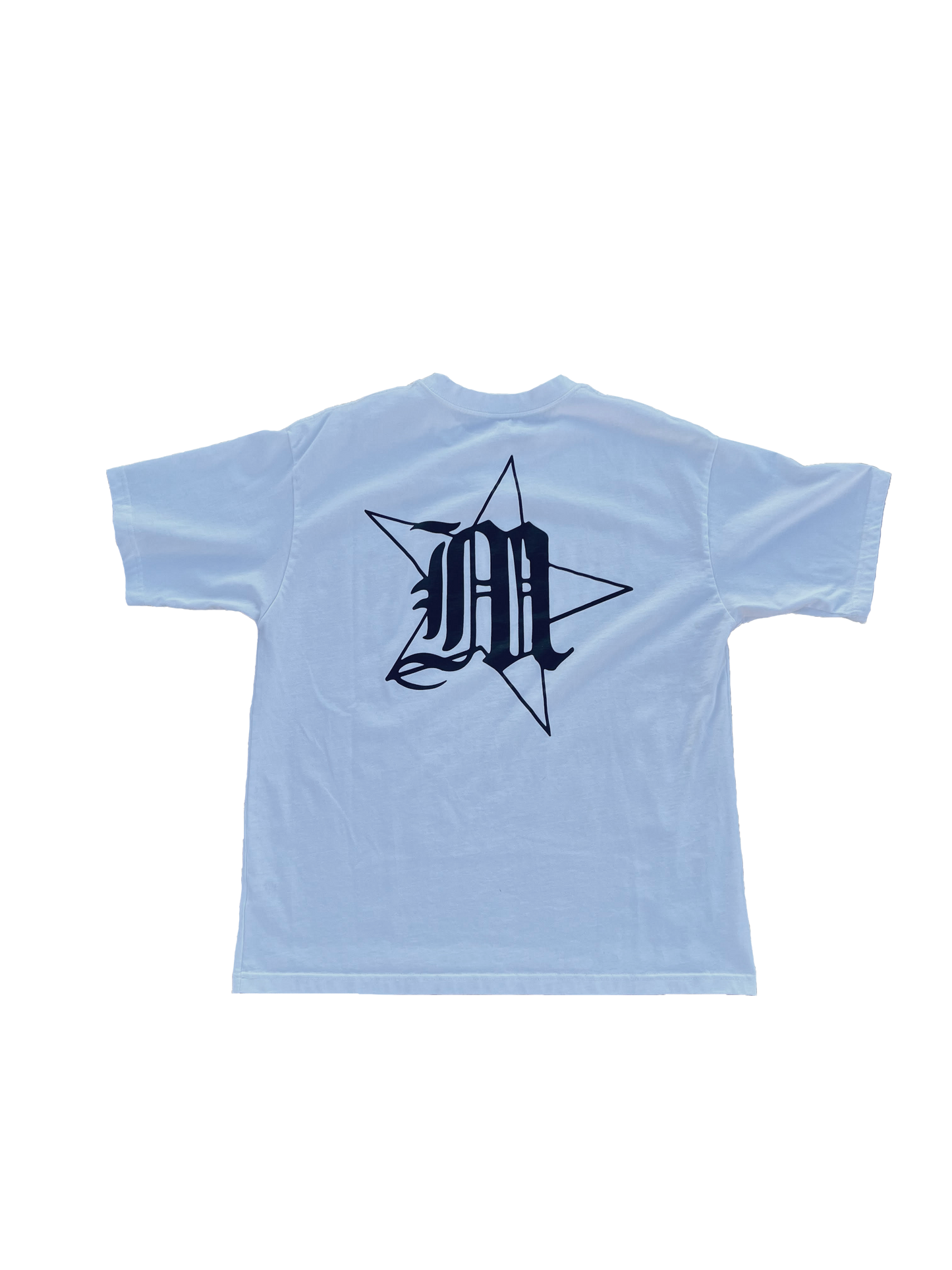 White Oversized Graphic Tee